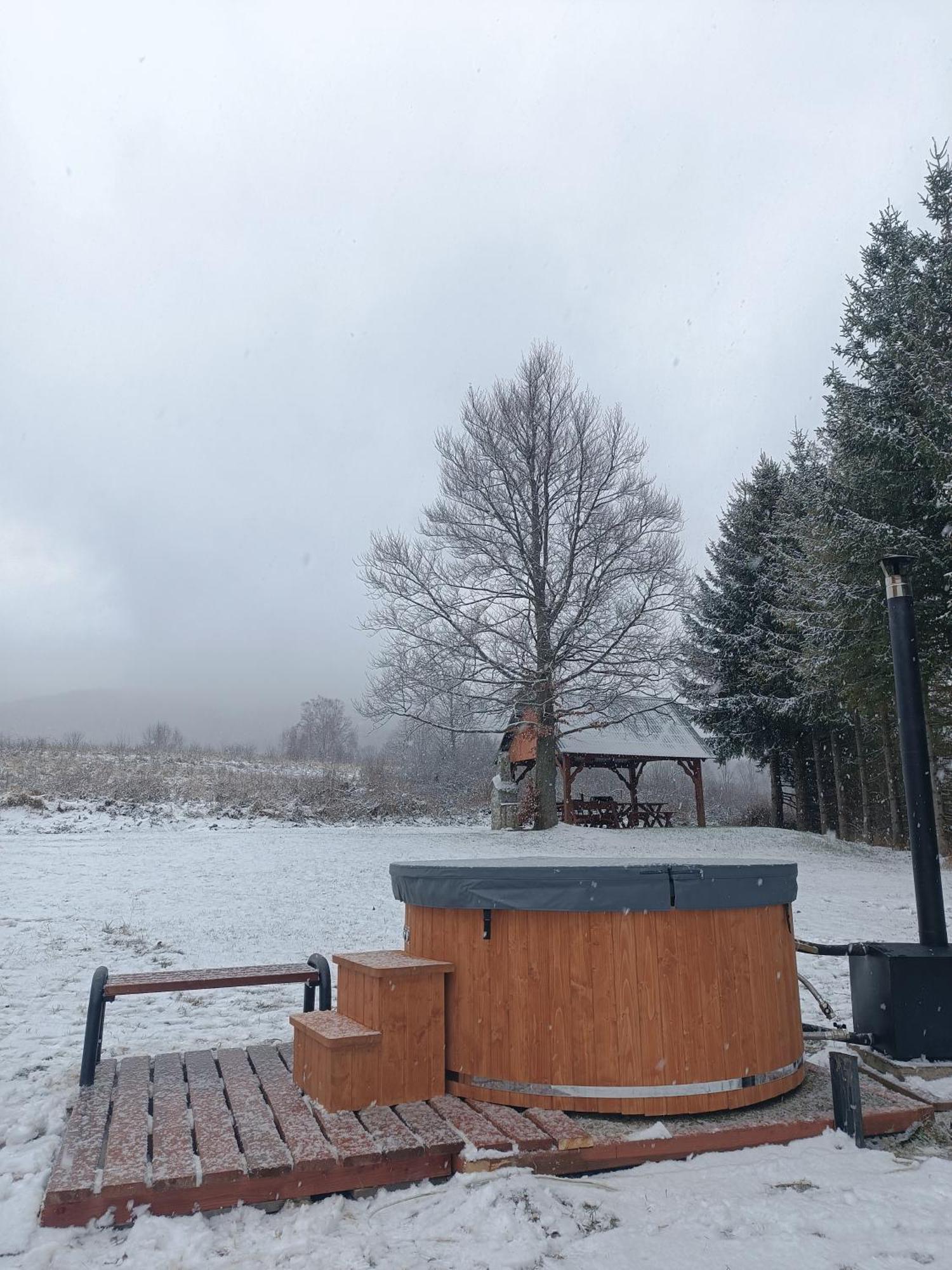 Caloroczne Domki Zacisze Hnatowego Berda W Wetlinie Wetlina Buitenkant foto